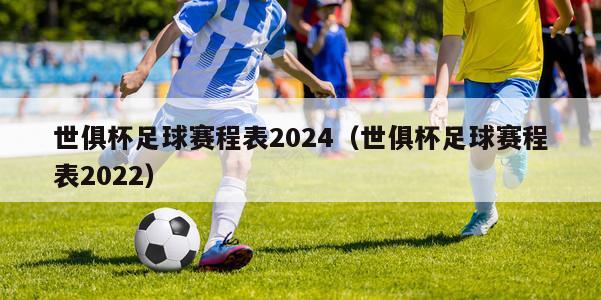 世俱杯足球赛程表2024（世俱杯足球赛程表2022）